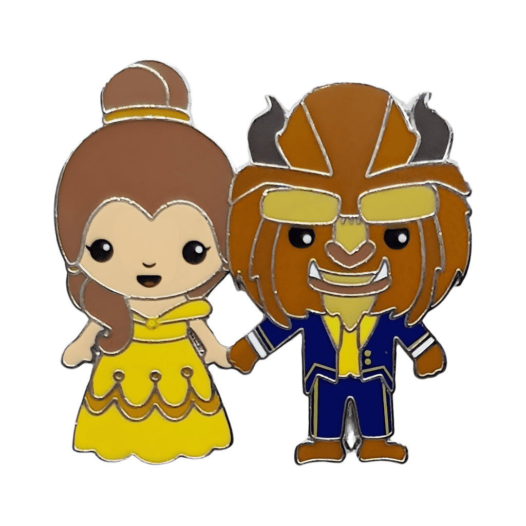 Belle with the Beast Disney pin
