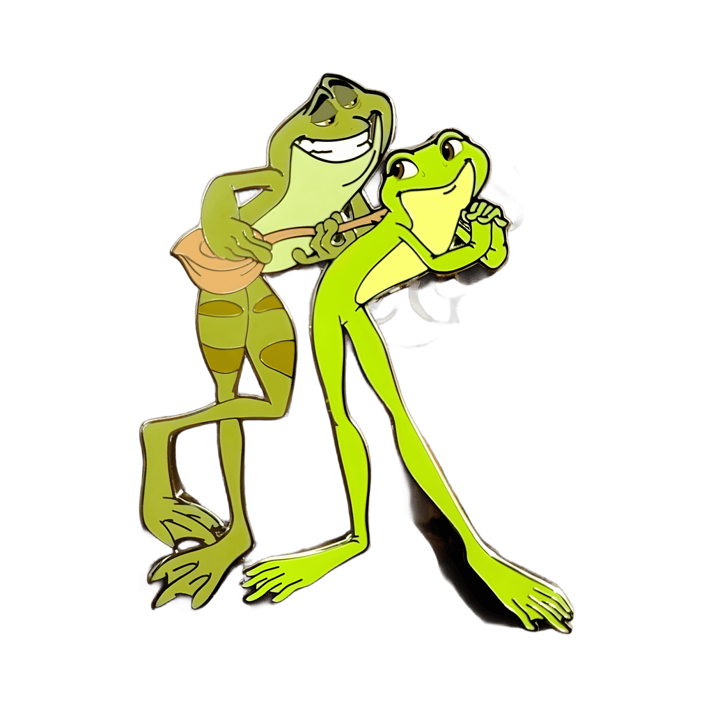 Frog Naveen & Tiana Disney pin