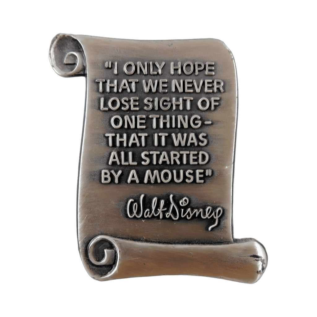 It Was All Started By A Mouse Disney pin