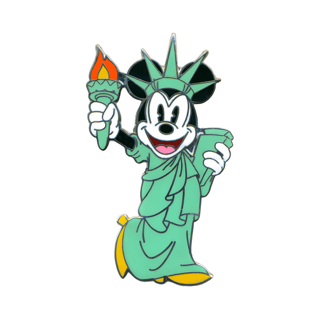 Minnie Mouse as the Statue of Liberty Disney pin