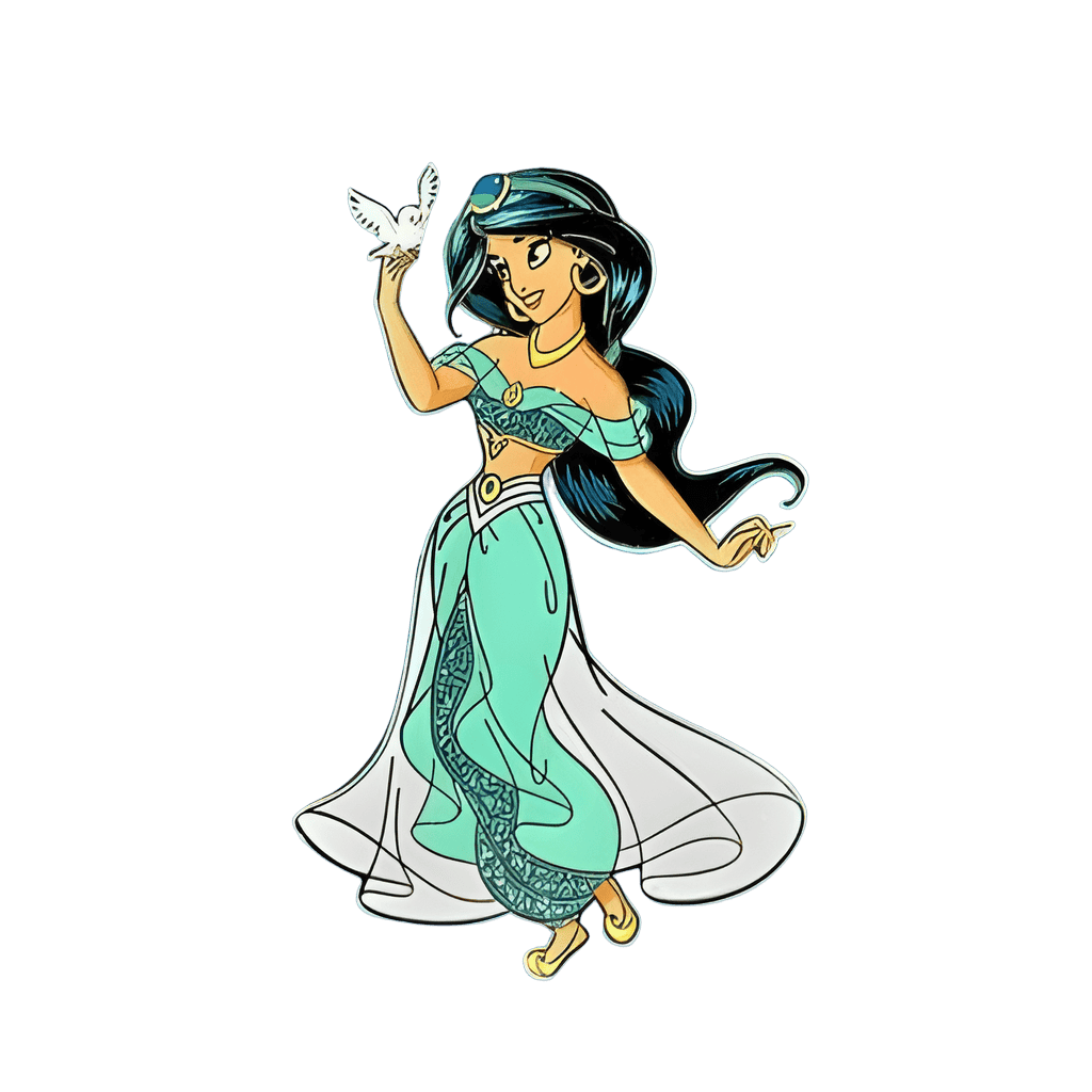 Walking with Jasmine Disney pin