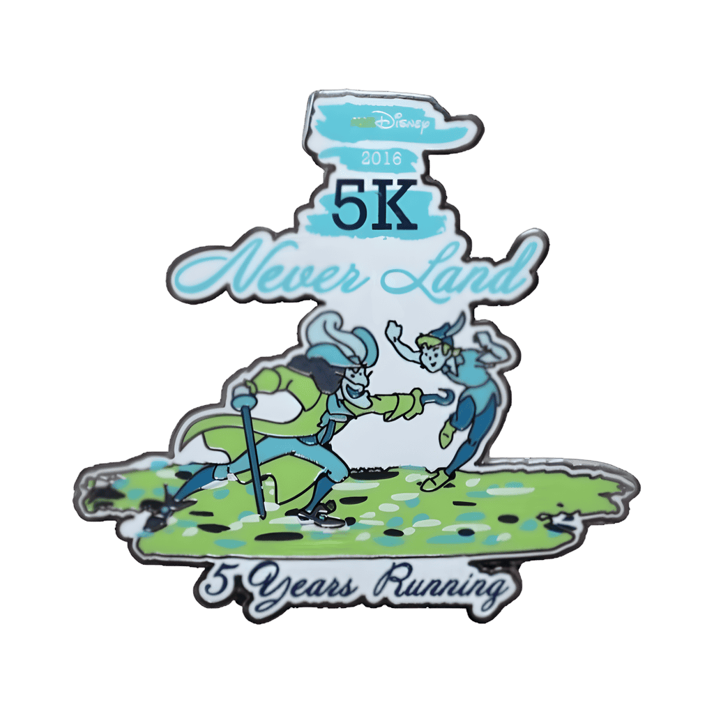 Never Land (Hook and Peter Pan) Disney pin