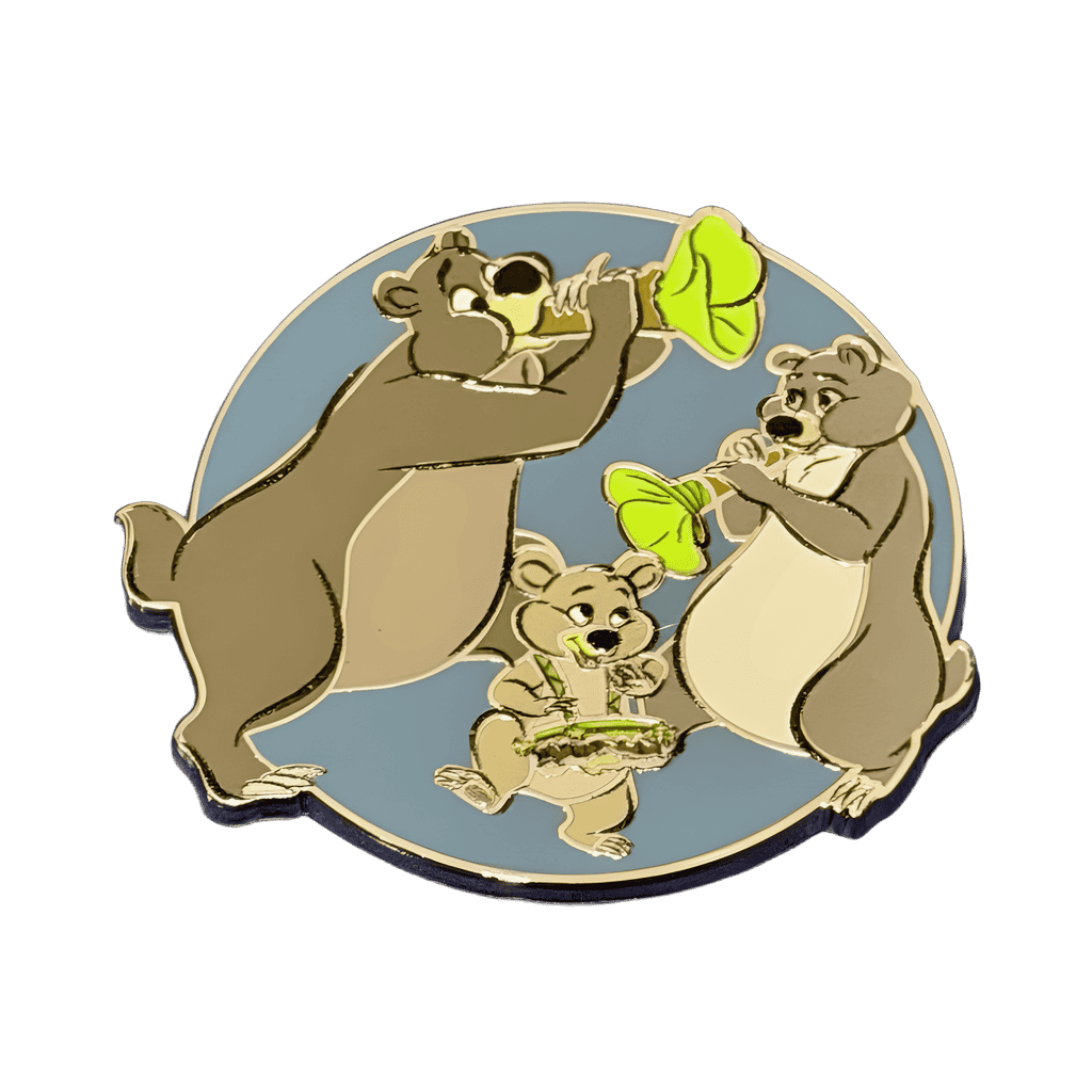 4 Pin Set 2025 - Bernadette, Claude, and Sebastián Disney pin