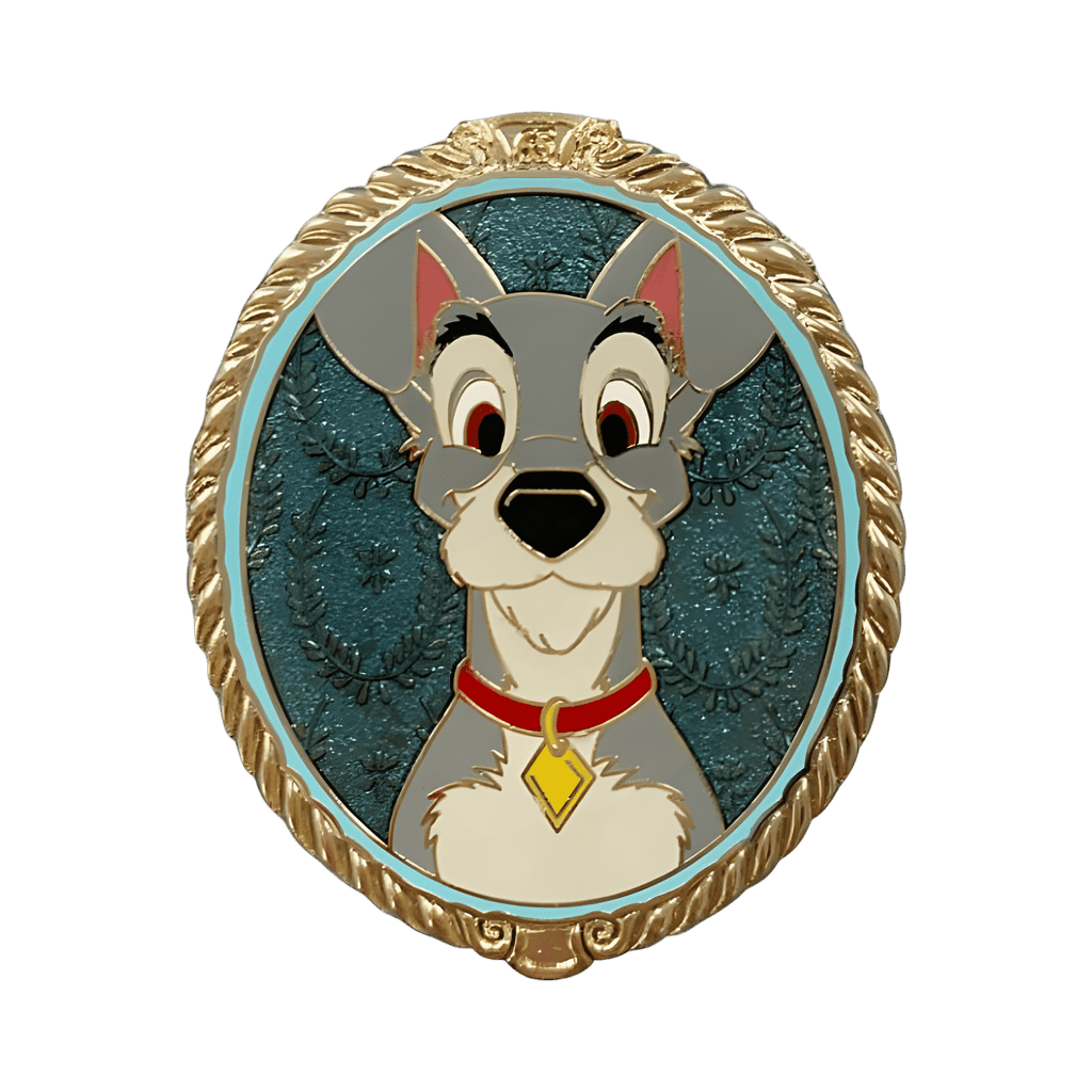 Tramp Portrait Disney pin