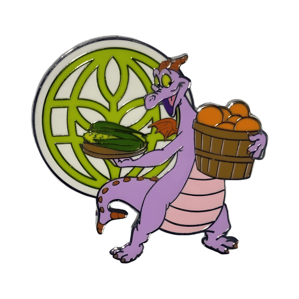 Figment and Modern Epcot Icons Mystery Collection - The Land Disney pin