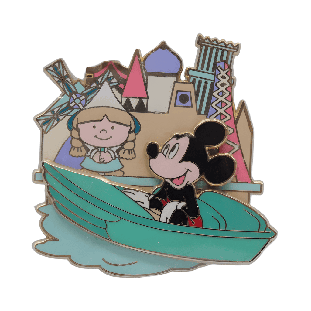 Small World Completer Disney pin
