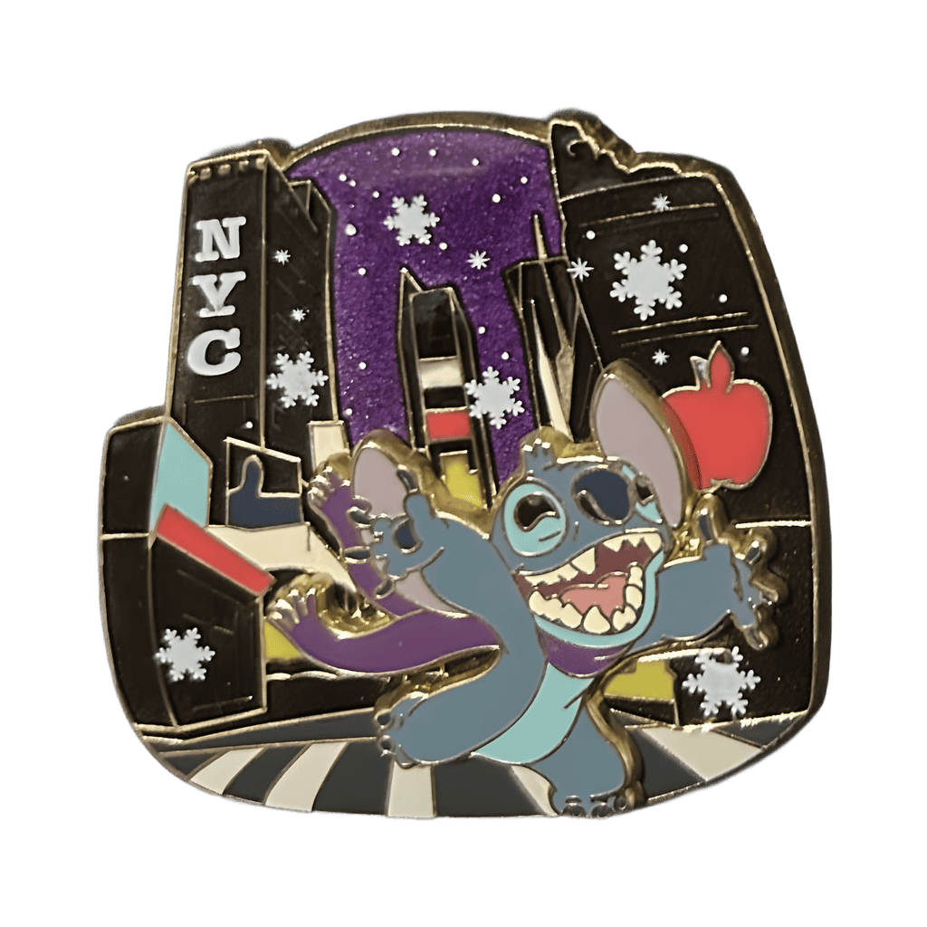 Stitch in Times Square 2010 Disney pin