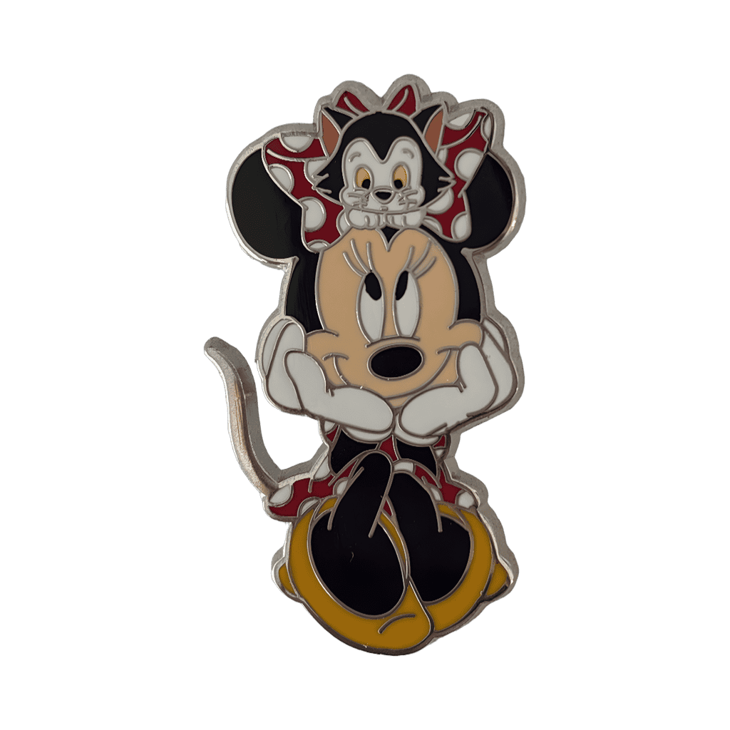 Minnie Mouse and Cat Disney pin