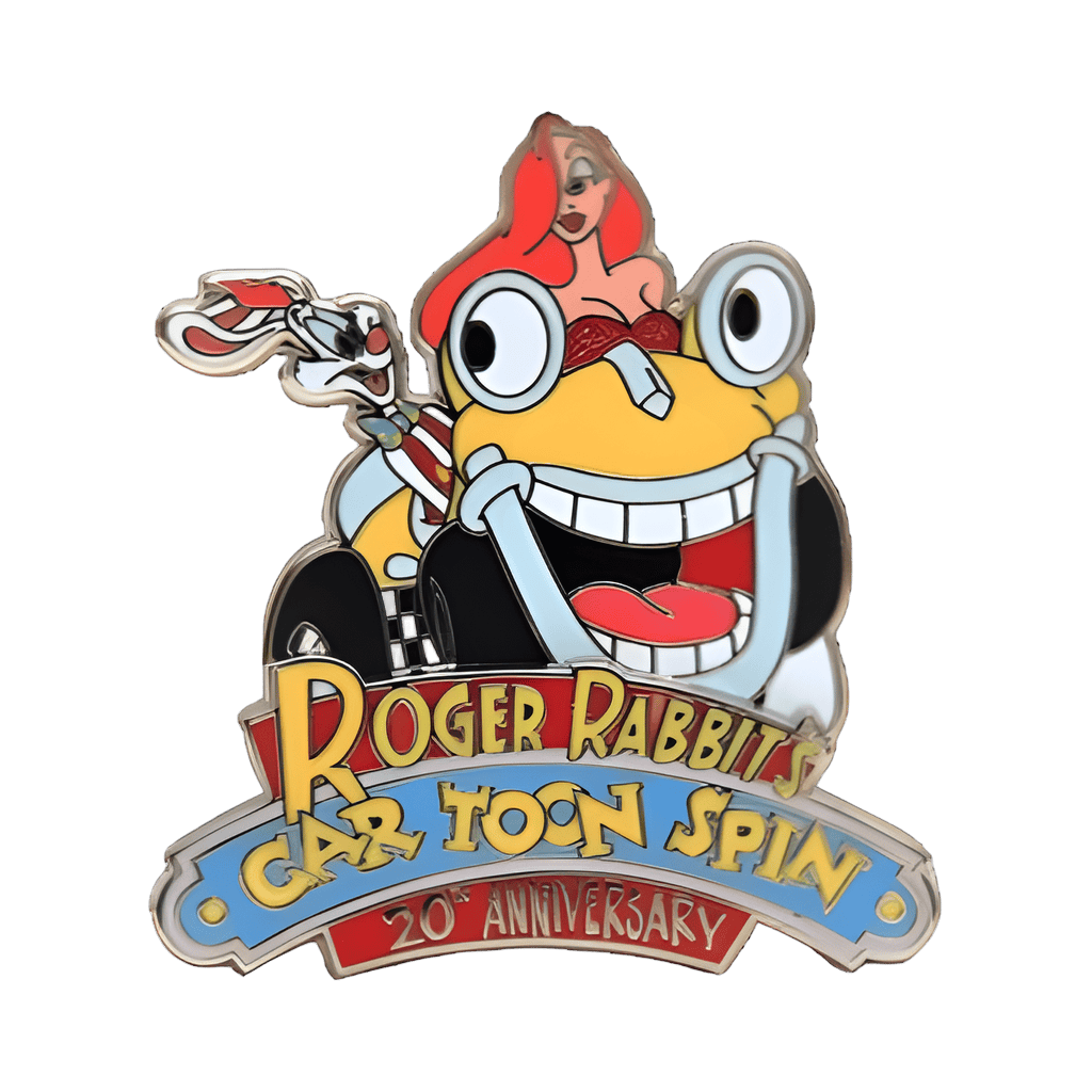 Roger Rabbit's Car Toon Spin 20th Anniversary Disney pin
