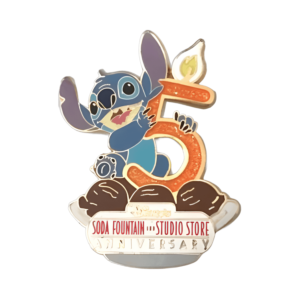 Stitch 5th Anniversary Sundae Disney pin