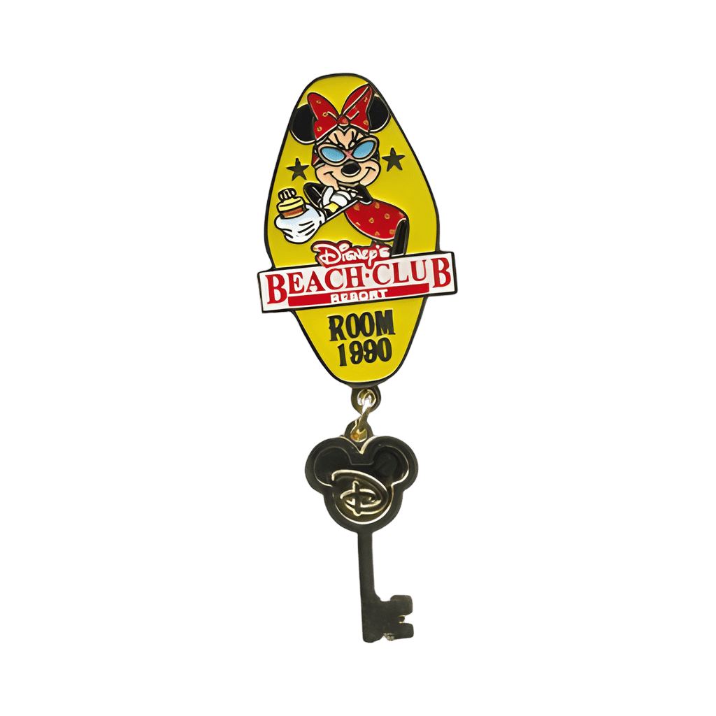 Beach Club Resort Room 1990 - Minnie Mouse Disney pin