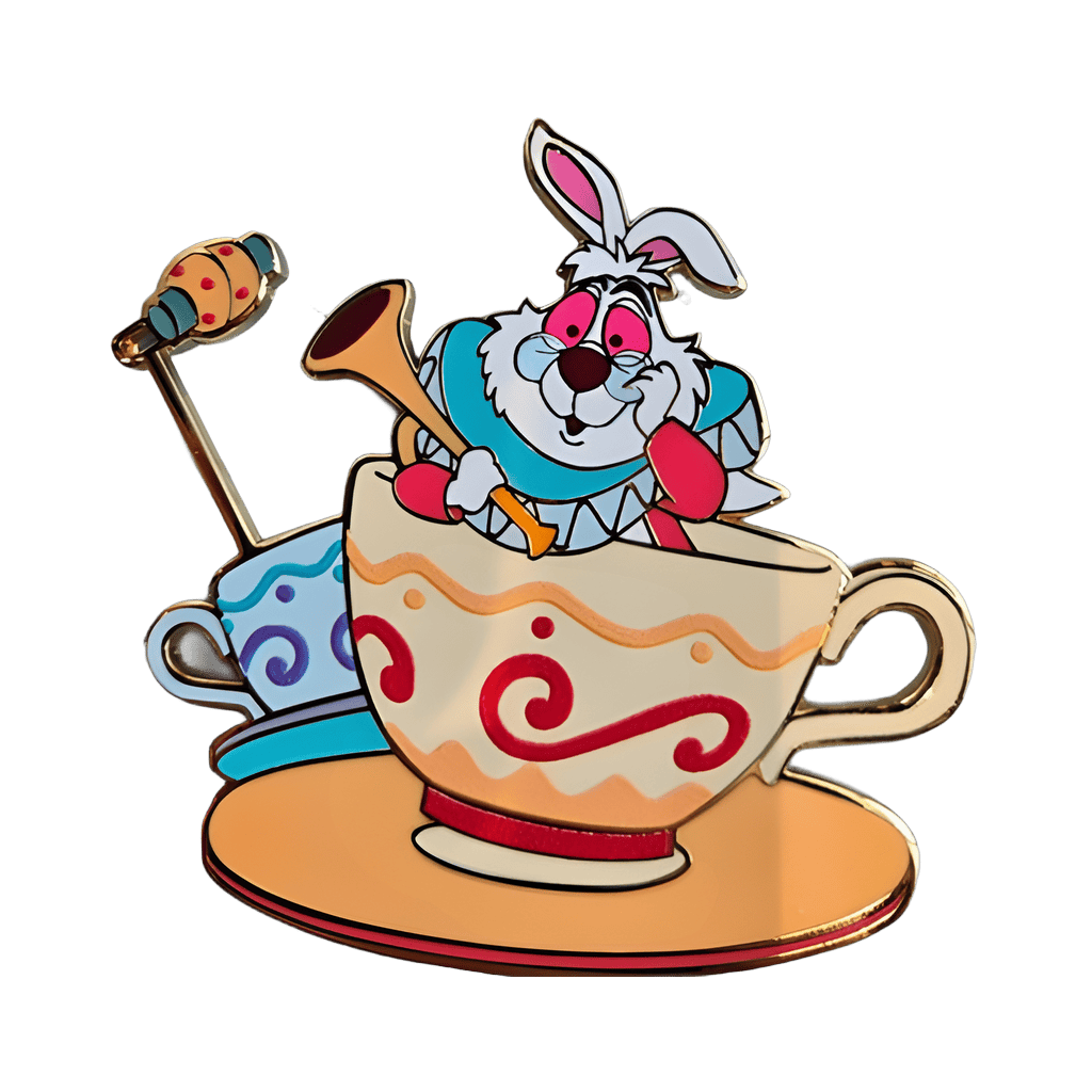 Alice in Wonderland. White Rabbit Disney pin