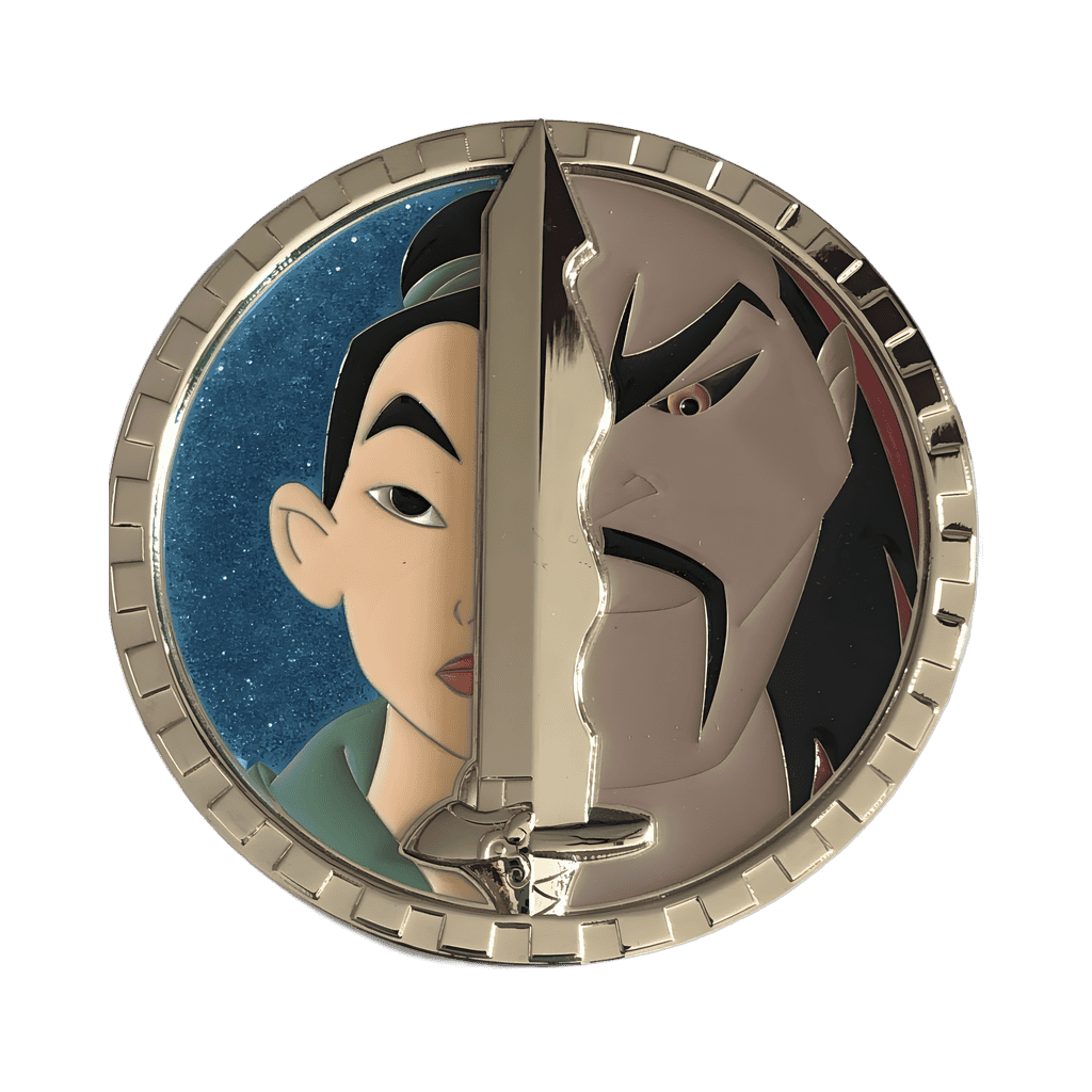 Face to Face Boxed Set - Mulan and Shan Yu Disney pin