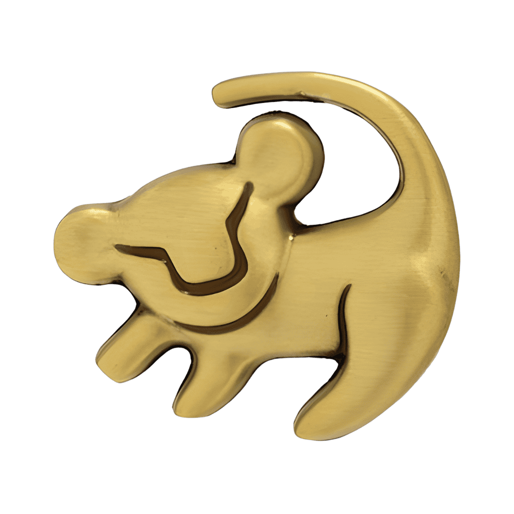 Simba Gold Drawing Disney pin