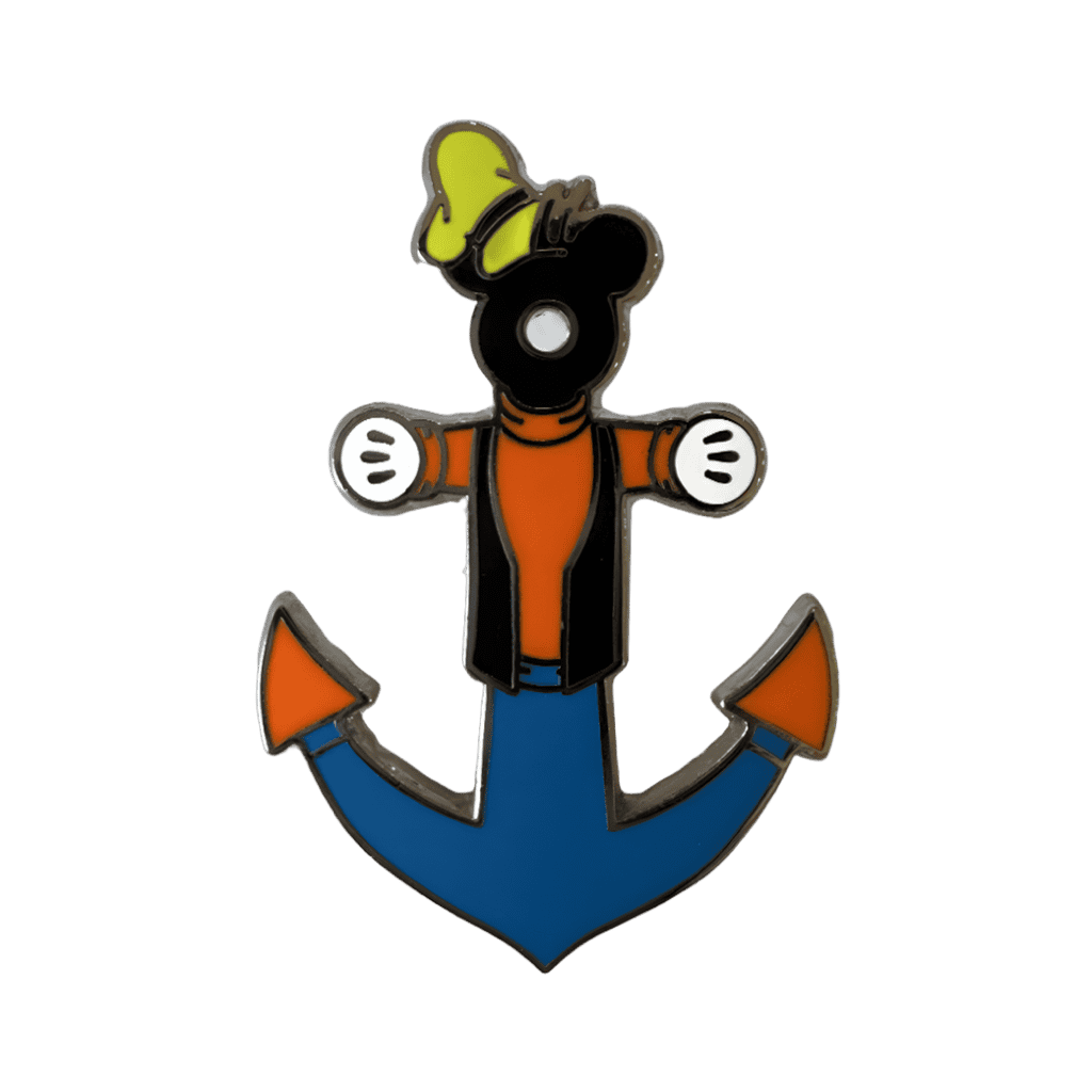 Goofy anchor Disney pin