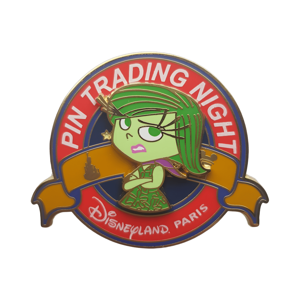 Disgust Disney pin