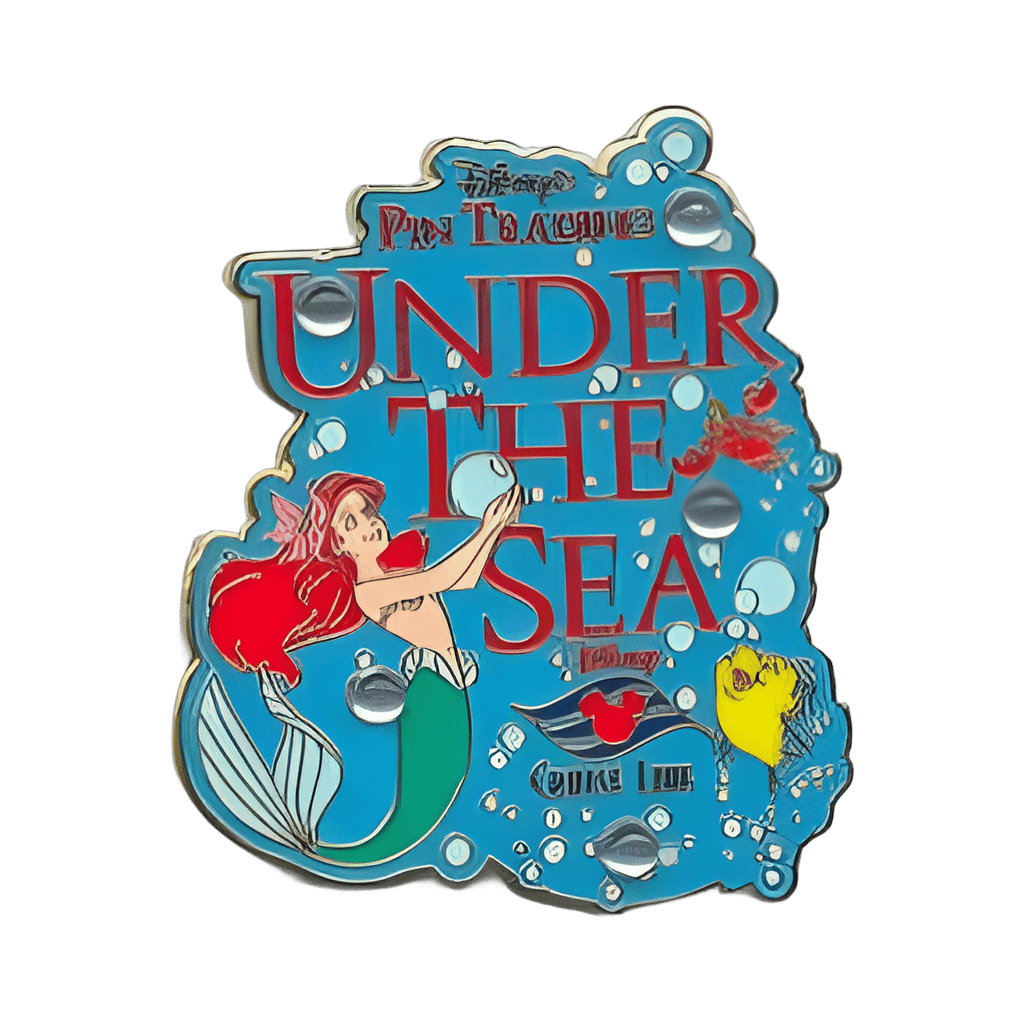 Ariel Logo Disney pin