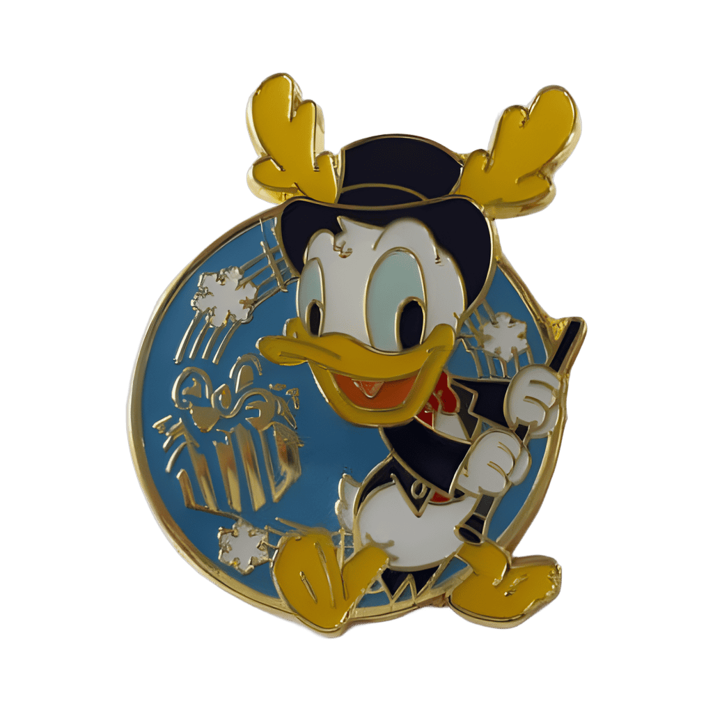 Harborside Chiristmas - Big Band Beat - Donald with Reindeer Horns Disney pin