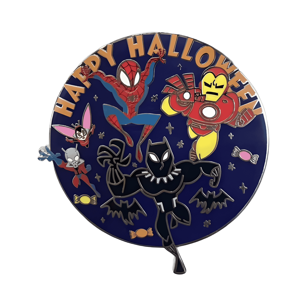 Ant-Man The Wasp Spider-Man Iron Man Black Panther Disney pin