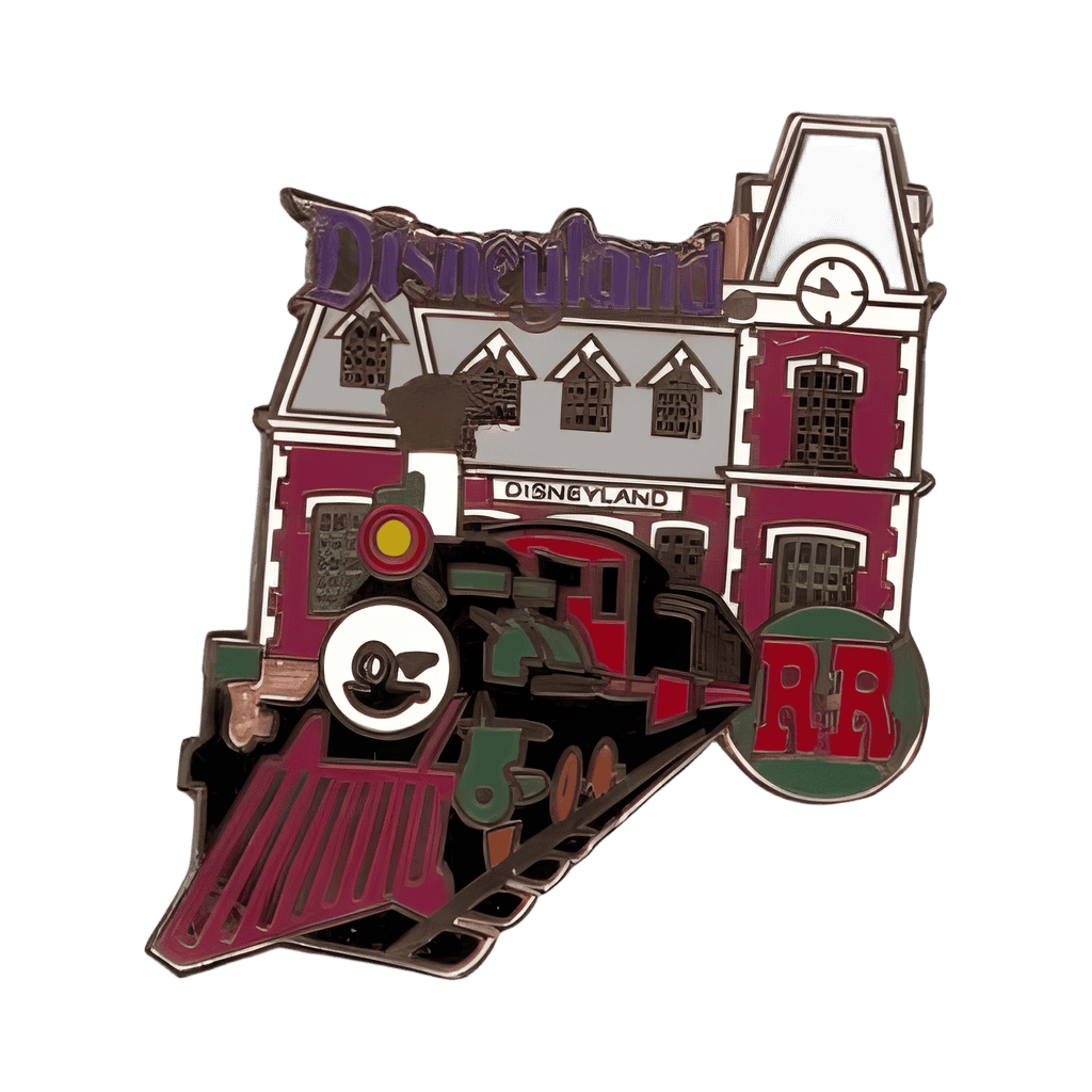 Main Street Railroad Station with Train Disney pin
