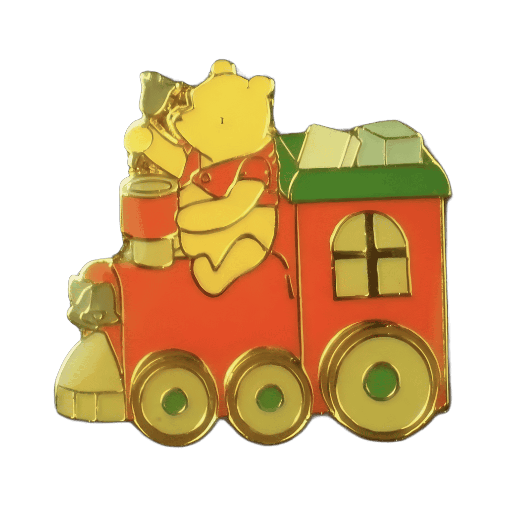 Pooh Christmas Train Disney pin