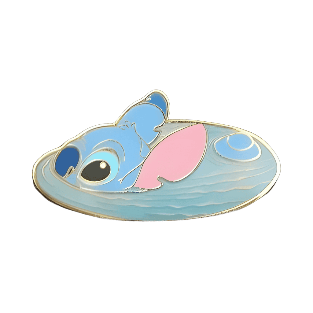 Stitch Swimming Disney pin