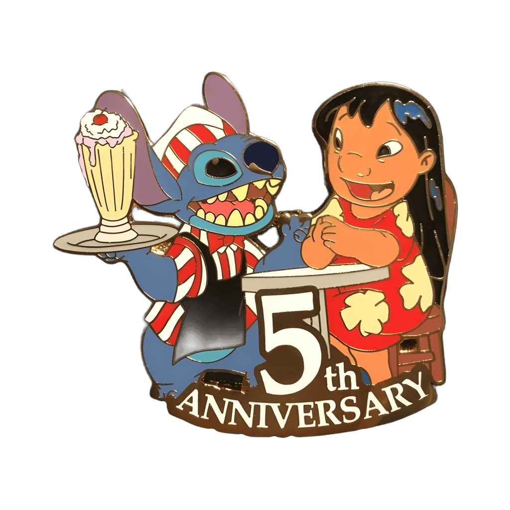 Lilo & Stitch 5th Anniversary Disney pin