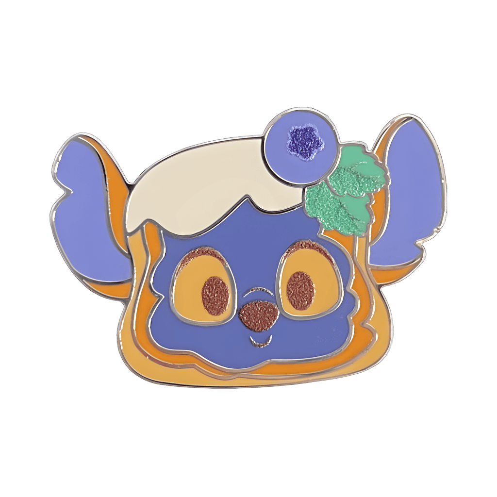 Stitch Frosted Blueberry Loaf Disney pin