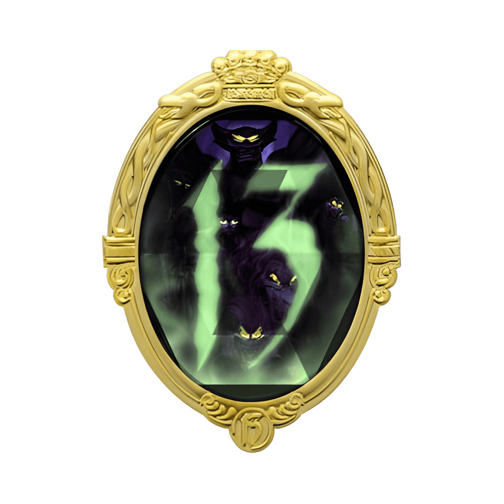 Acrylic Stone Logo Disney pin