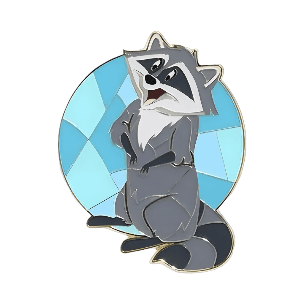Meeko Disney pin