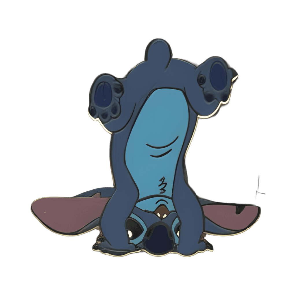 Stitch Doing A Hand Stand Disney pin