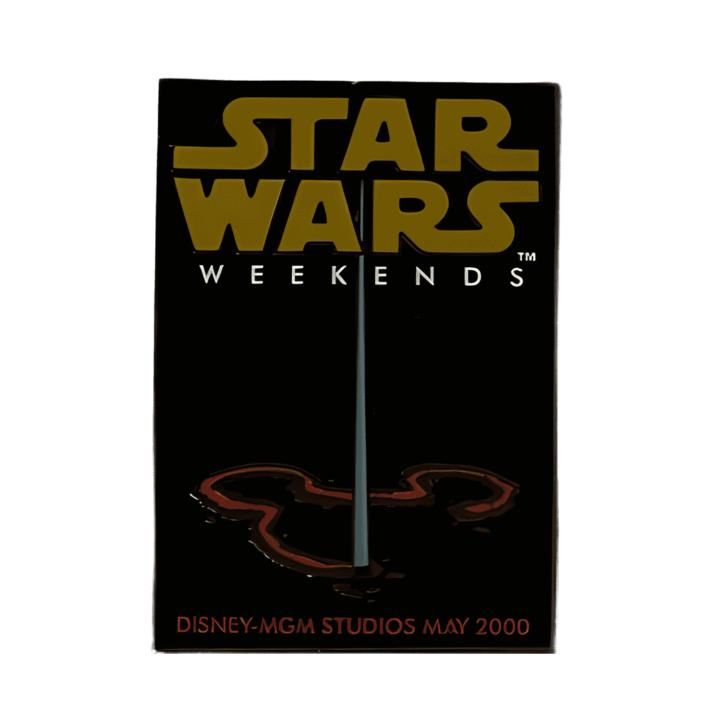 Light Sabre Logo Disney pin