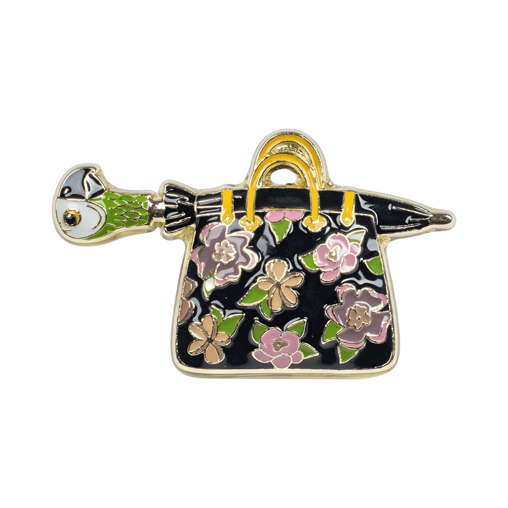 Carpet Bag and Parrot Umbrella Disney pin