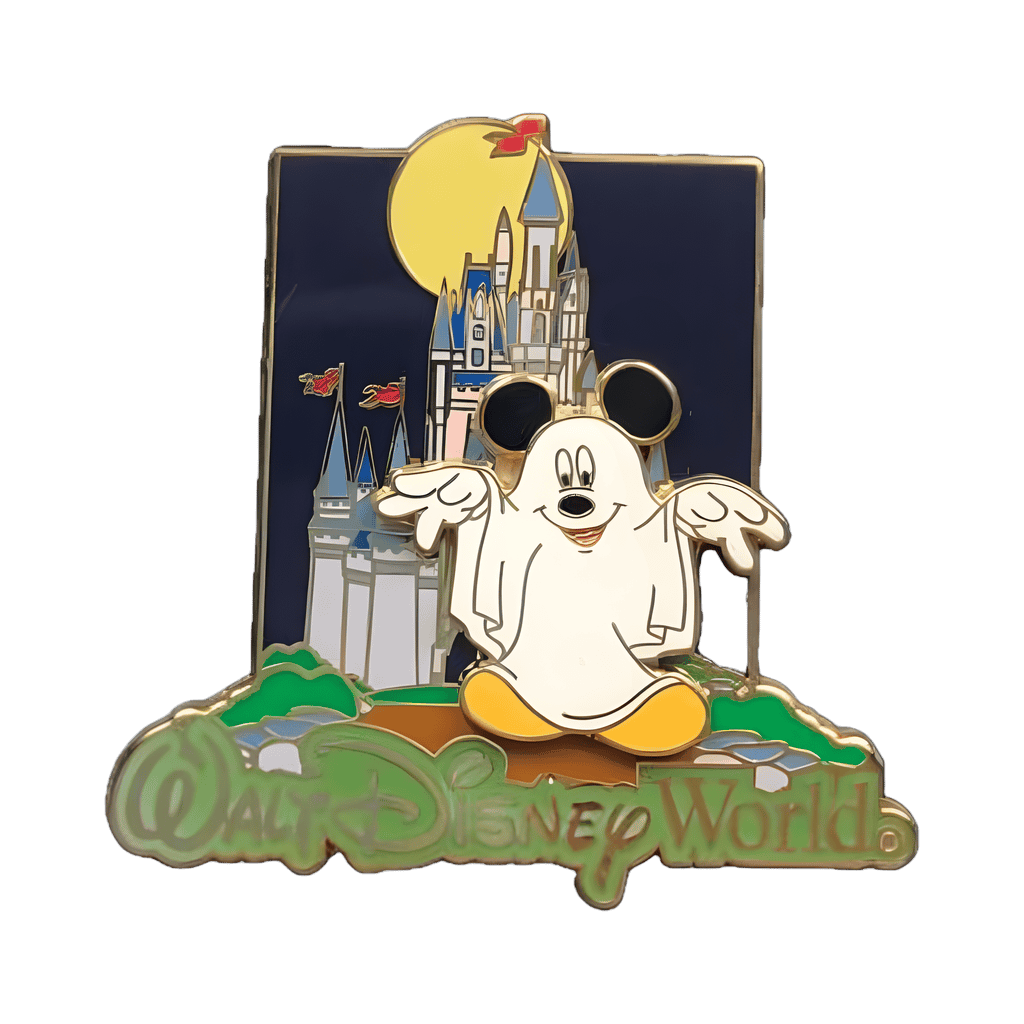 Castle Halloween (Ghost Mickey Mouse) Disney pin