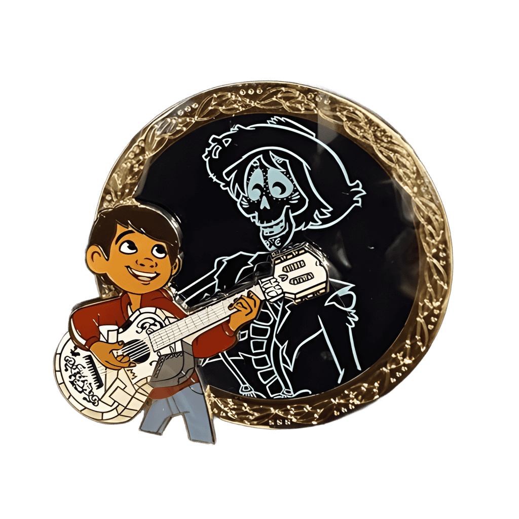 Miguel and Hector Disney pin