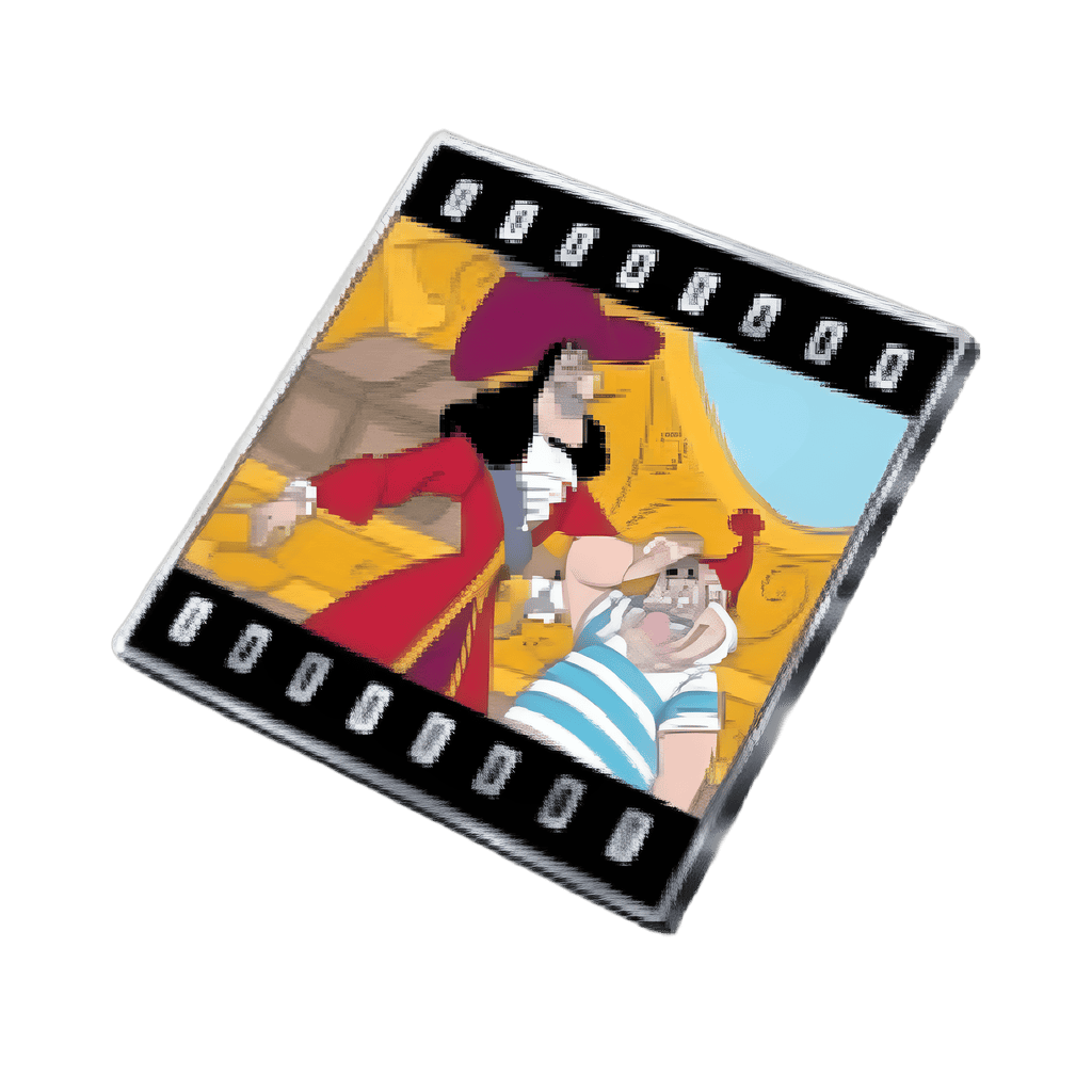Villainous Friends and Family Film Strips Mystery Set - Captain Hook and Smee Disney pin