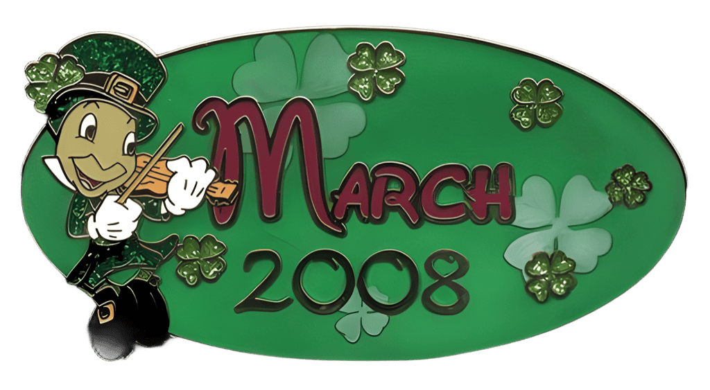 March - Jiminy Cricket Disney pin