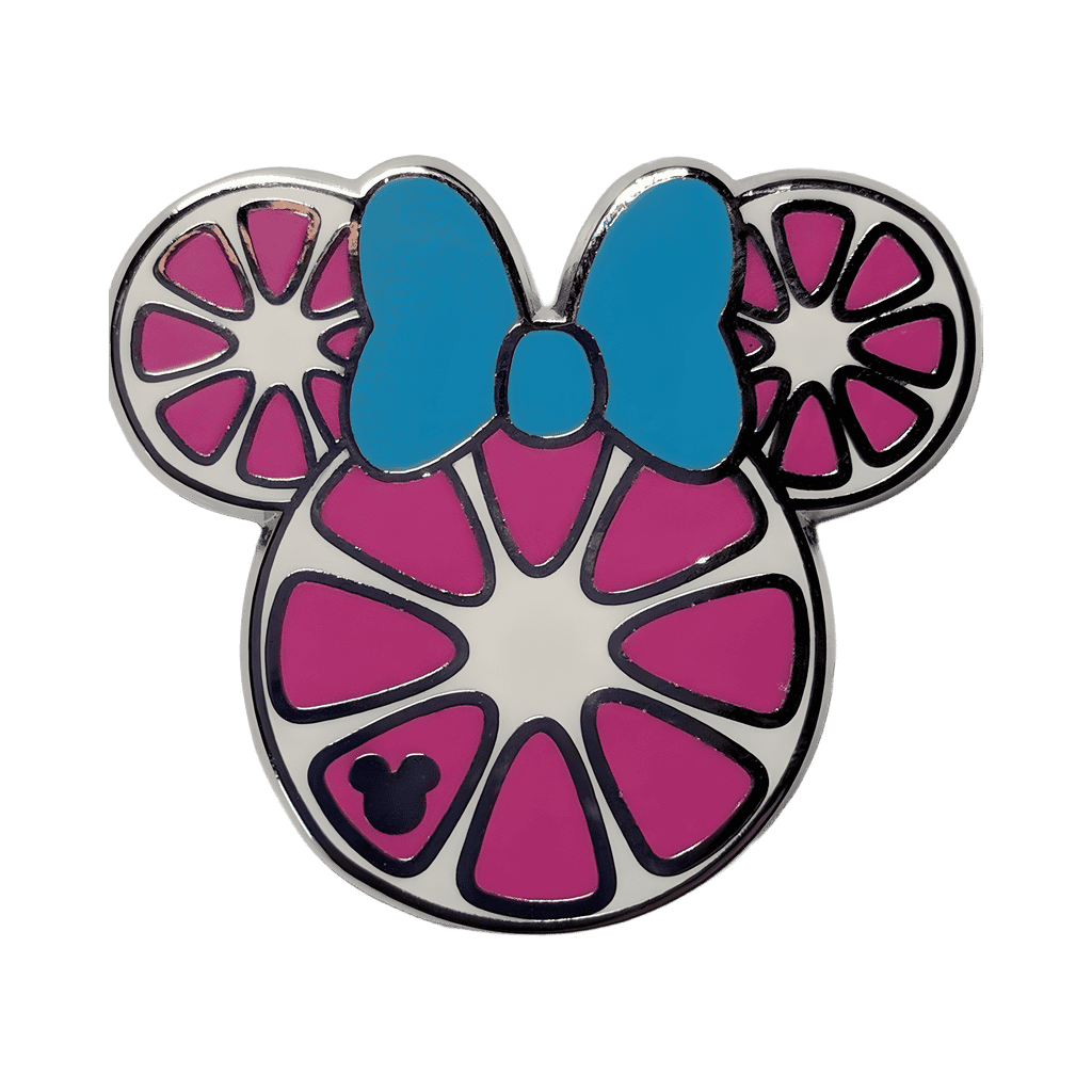Pink Grapefruit Slice - Completer Disney pin