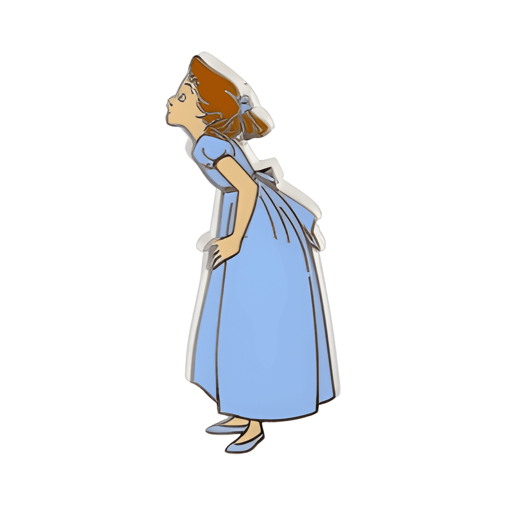 Wendy Kissing Disney pin