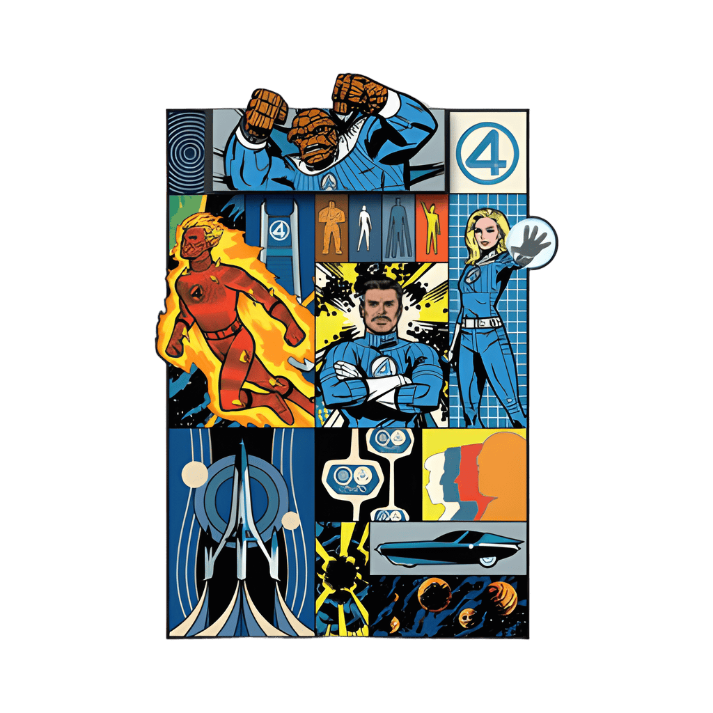 Montage Disney pin