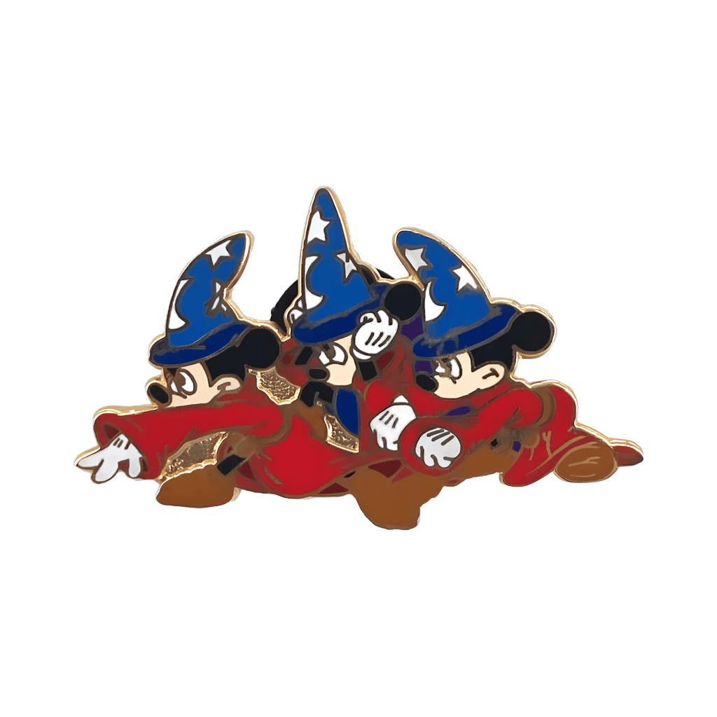 Sorcerer Mickey 3 Profile Disney pin