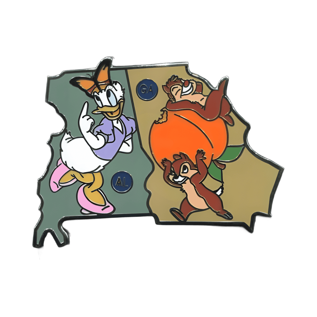 Alabama and Georgia Disney pin