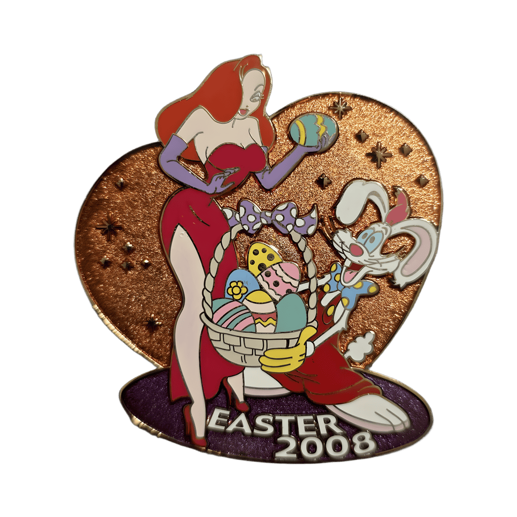 Jessica and Roger Rabbit Easter Basket Disney pin