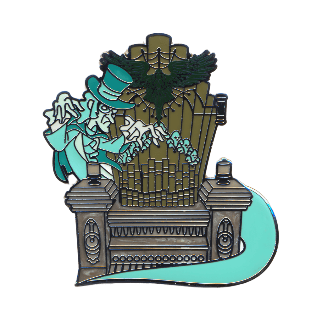 The Decomposing Composer's Organ Disney pin