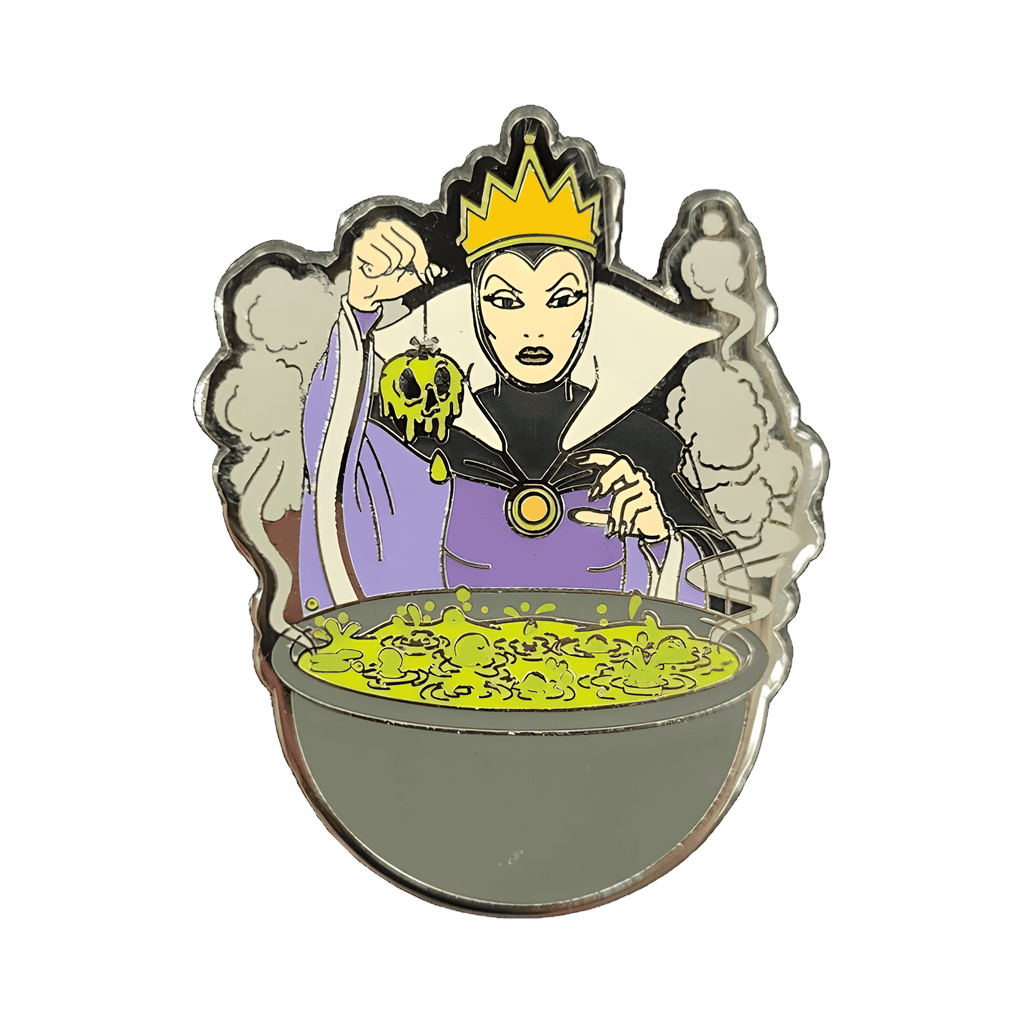 Evil Queen Holding Poison Apple - Cauldron Disney pin