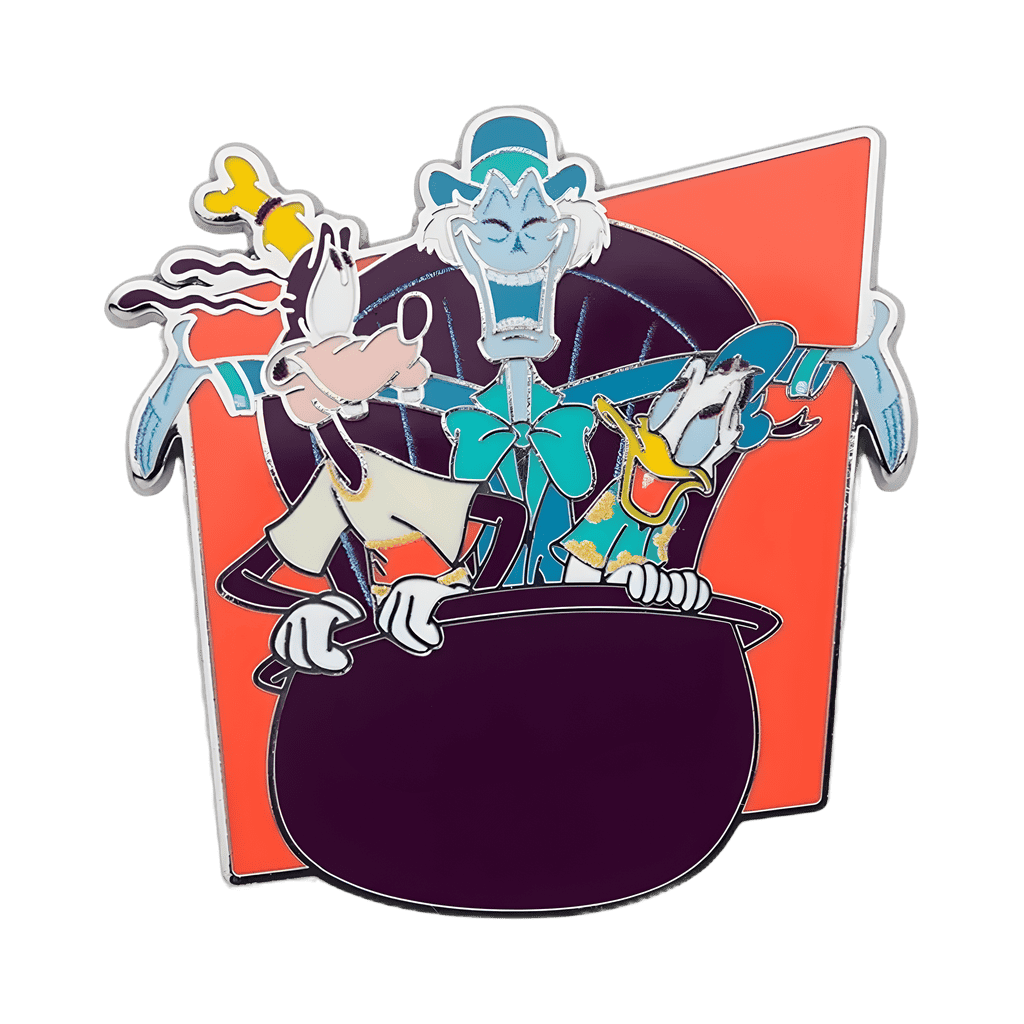 Goofy and Donald on Haunted Mansion Ride Disney pin