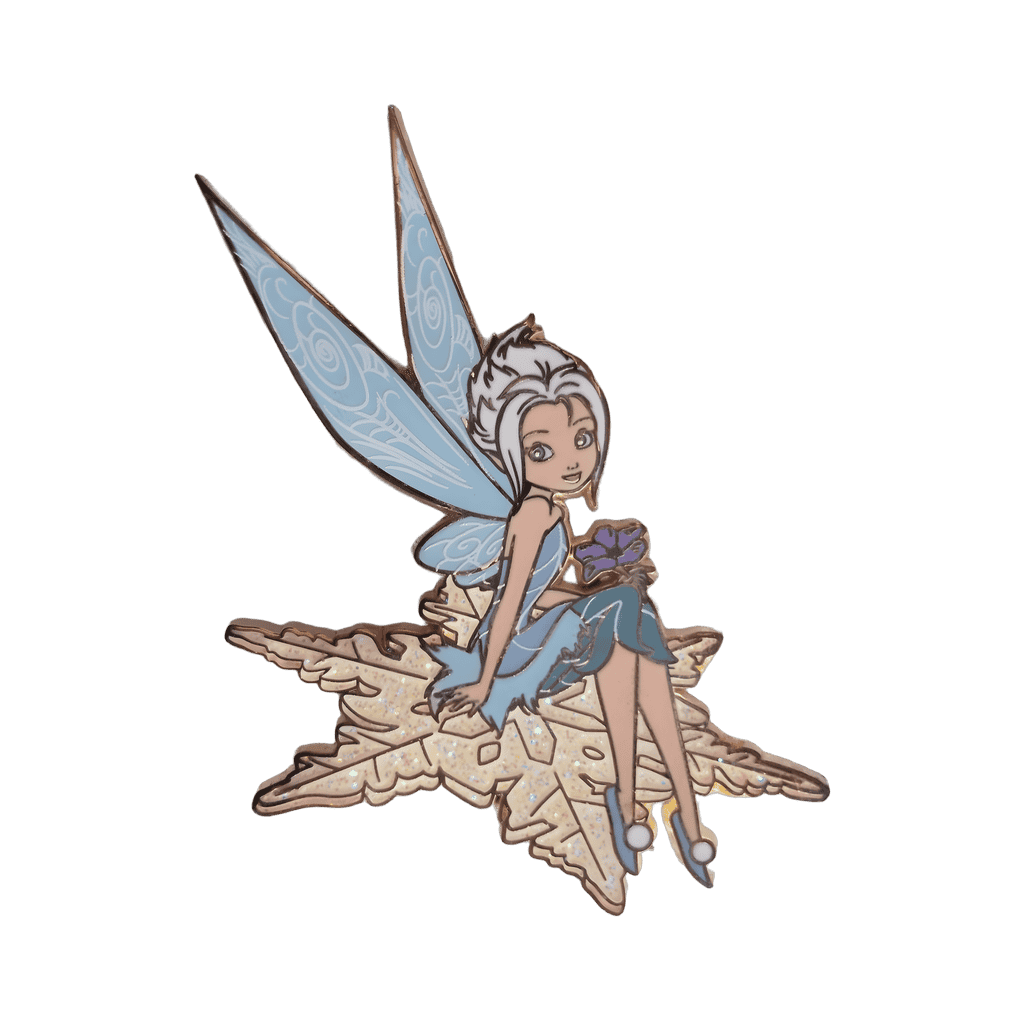 Periwinkle on Snowflake Disney pin