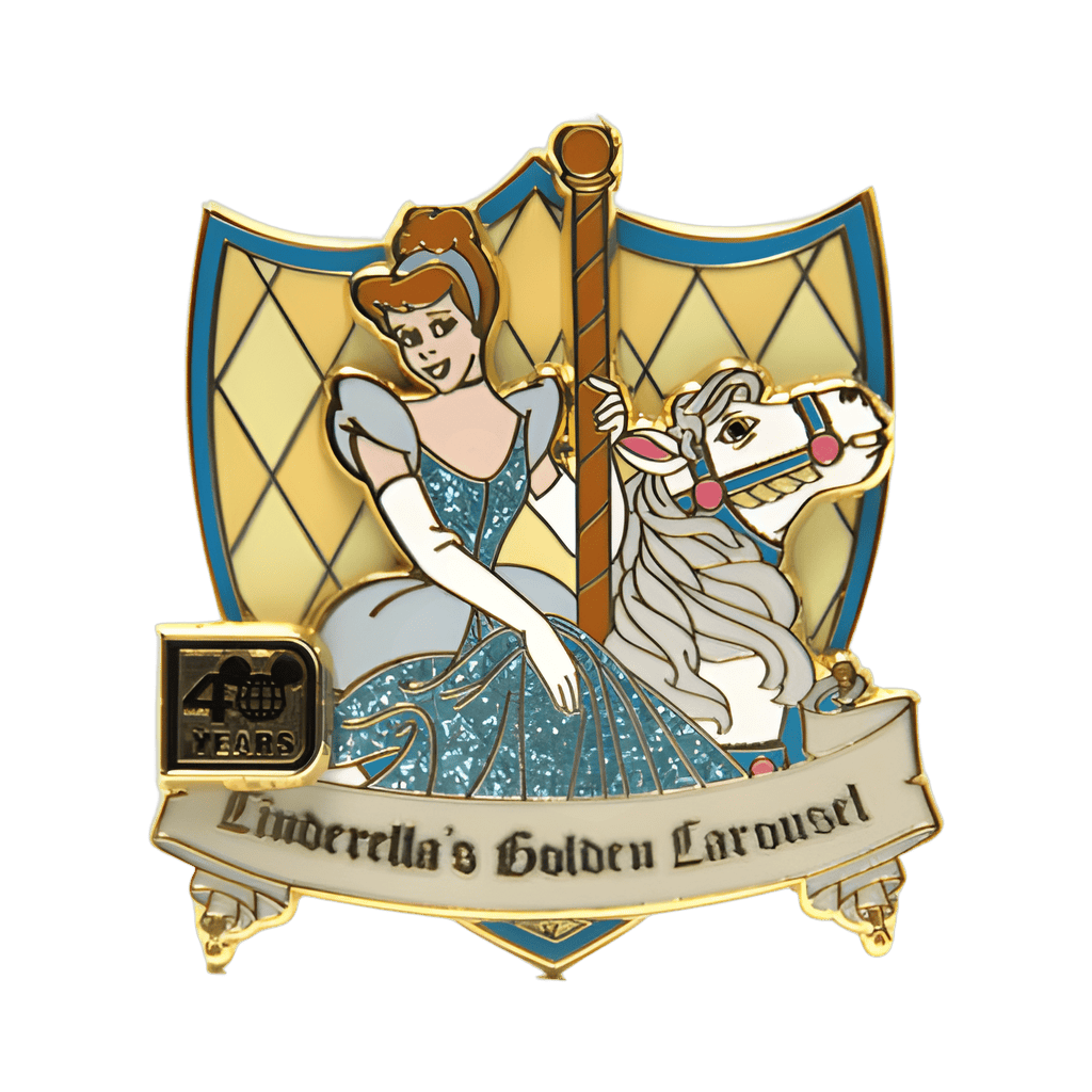 Cinderella's Golden Carousel Disney pin