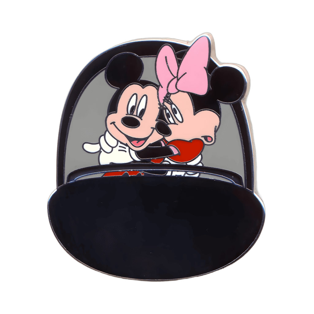 Mickey & Minnie in a Haunted Mansion Doom Buggy Disney pin