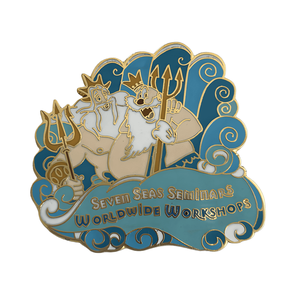 Seven Seas Seminars Worldwide Workshops - King Triton / King Neptune Disney pin